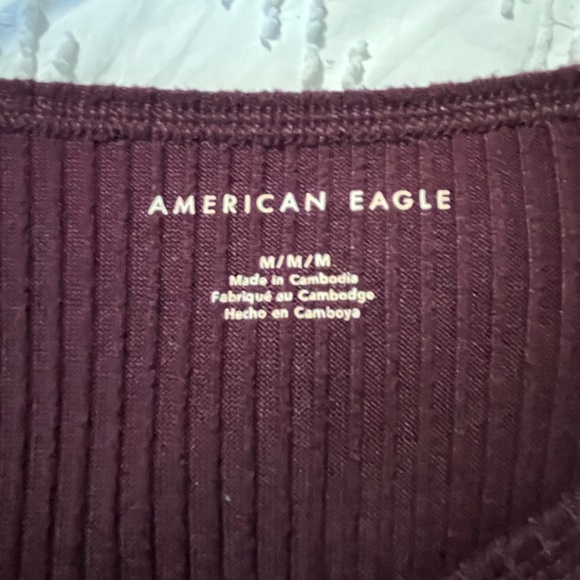 American Eagle ribbed long sleeve size M - Picture 3 of 5